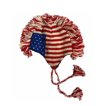 AMERICAN FLAG MOHAWK [As Is] [AR-5-MU-ONE SIZE]