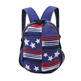 Blue &amp; Red American Star &amp; Stripes Backpack                                                                                  