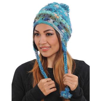Woolen Hat [TURQUOISE] [CHN1903-T-ONE SIZE]