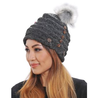 Woolen Hat [CHARCOL] [CHN1910-CHA-ONE SIZE]