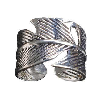 Feather Ring Gold [SILVER] [JR1912-SIL-ONE SIZE]
